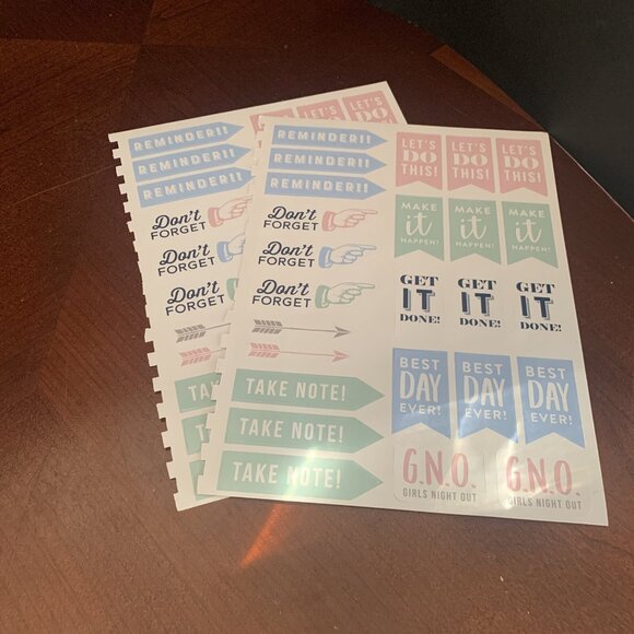 Assorted Sticker Lot - Assorted Brands & Themes Christmas, Peace, Sports, Foil - Picture 15 of 16